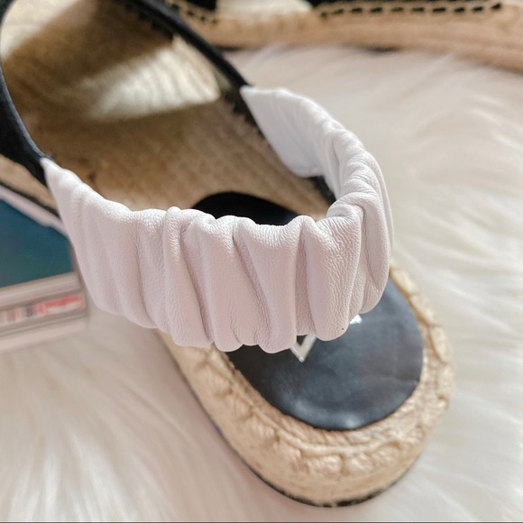 MARC FISHER LTD Pella Sandal - Black/white - Picture 6 of 12